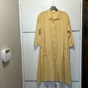 EUC J. Jill Linen Dress